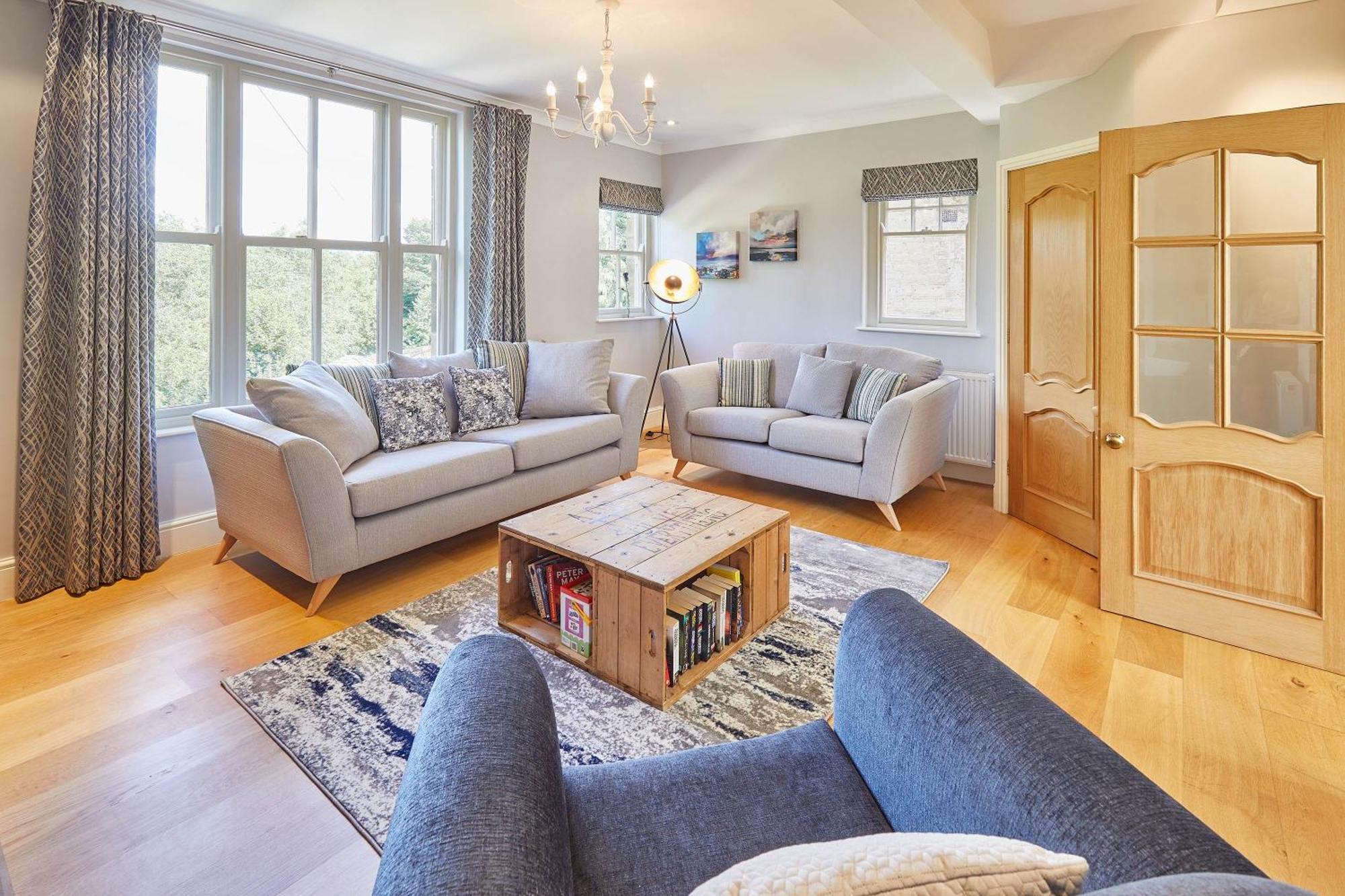 Just The Place River View 3 Bedroom Cottage In Masham Exteriör bild