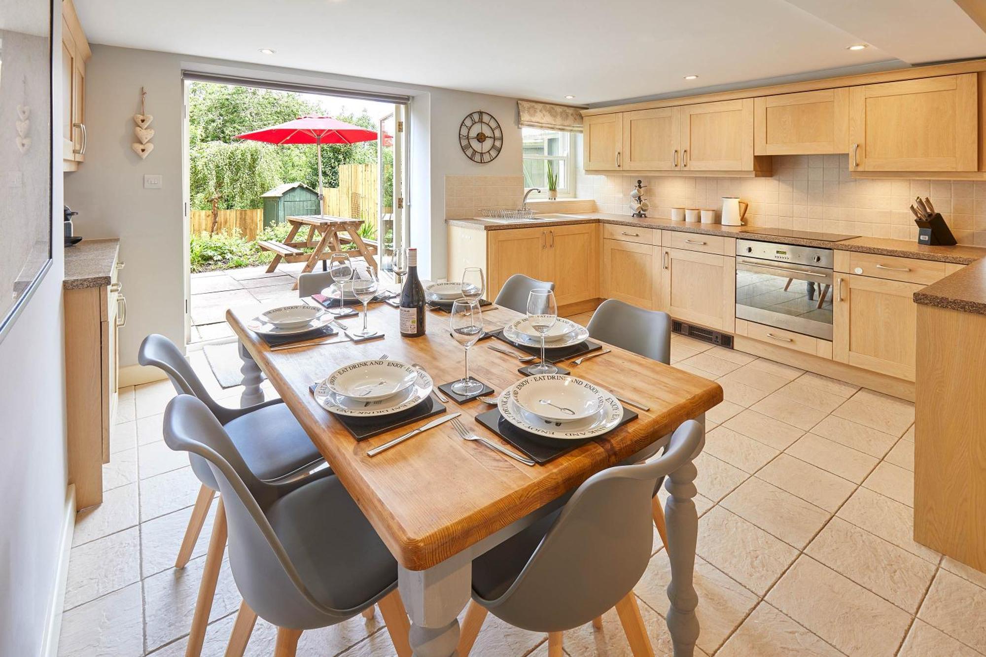 Just The Place River View 3 Bedroom Cottage In Masham Exteriör bild